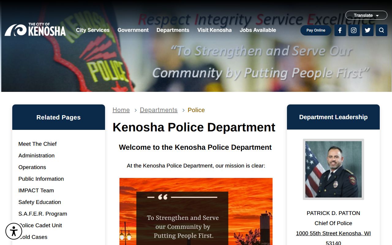 Kenosha Busted Mugshots Kenosha Police Department