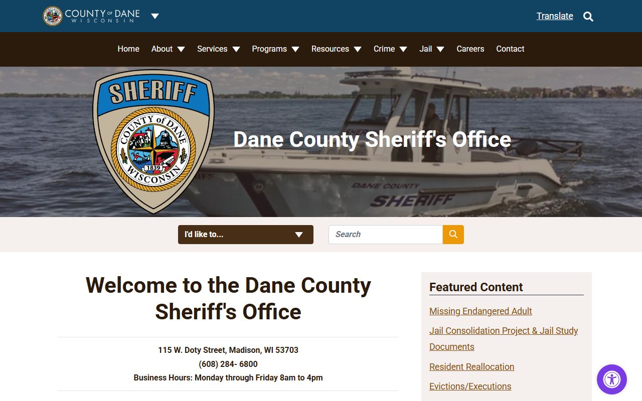 Dane County Busted Mugshots sheriff office