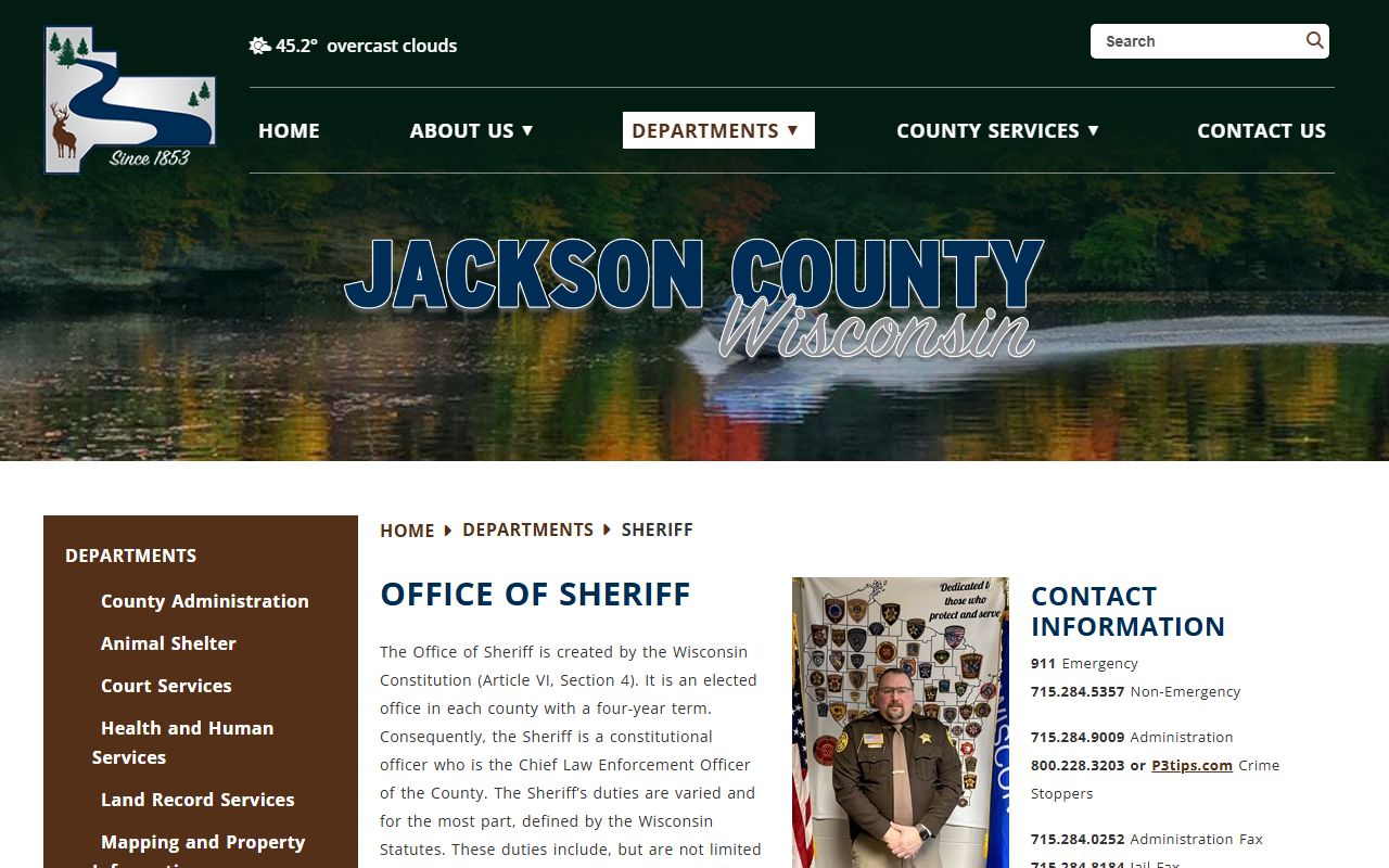 Jackson County Busted Mugshots sheriff office