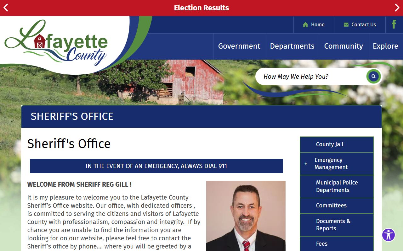 Lafayette County Busted Mugshots sheriff office